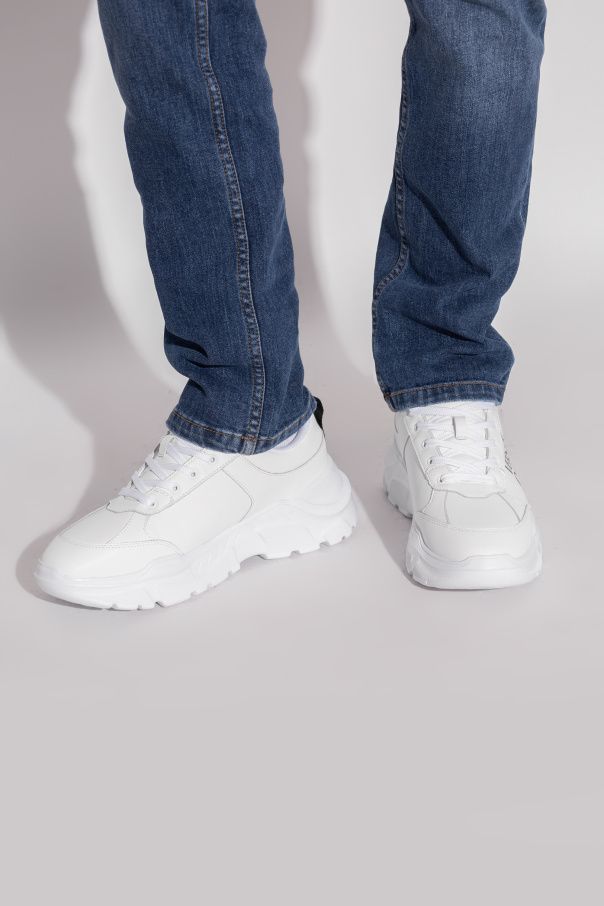 Versace Jeans Couture Sportschuhe mit aufgedrucktem Logo