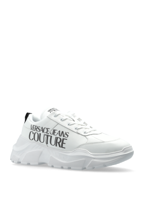 Versace Jeans Couture Sportschuhe mit aufgedrucktem Logo