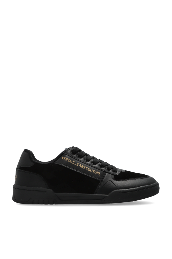 Sports shoes with printed logo od Versace Jeans Couture