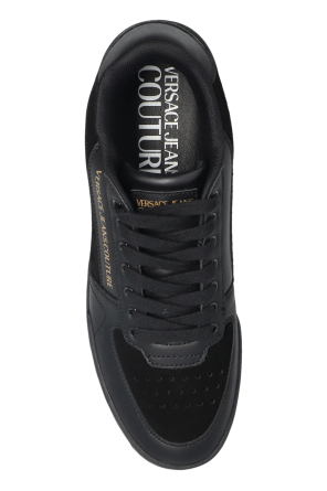 Versace Jeans Couture Sportschuhe mit aufgedrucktem Logo