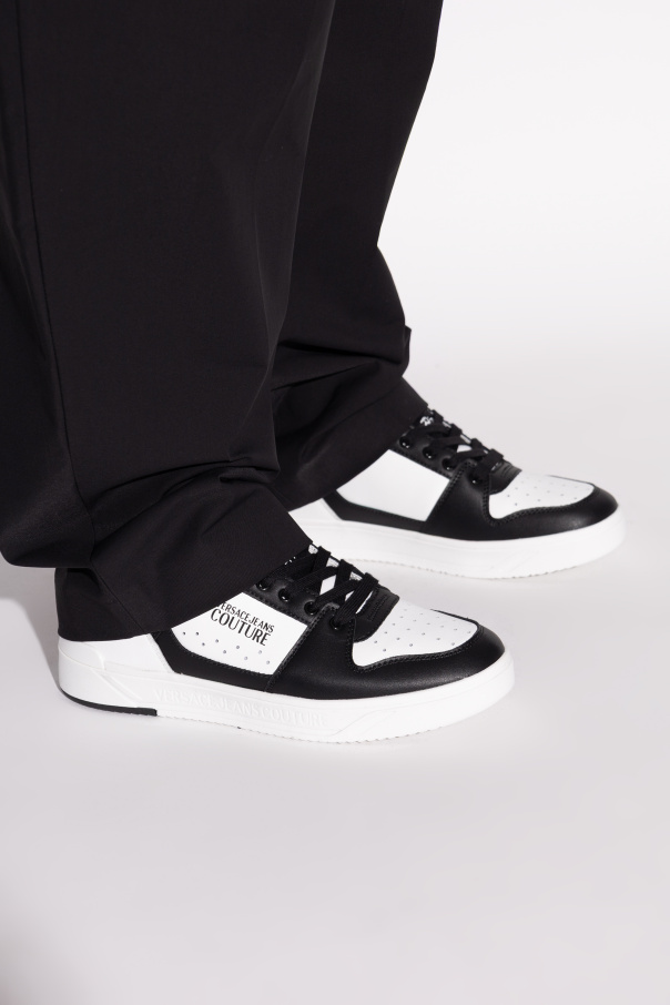 Versace Jeans Couture Buty sportowe z nadrukowanym logo