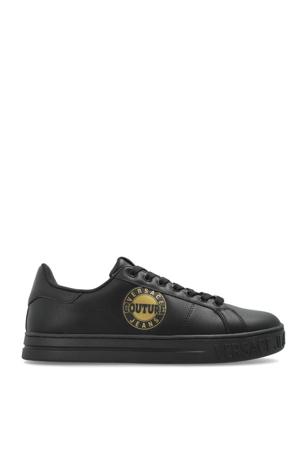 Sports shoes with printed logo od Versace Jeans Couture