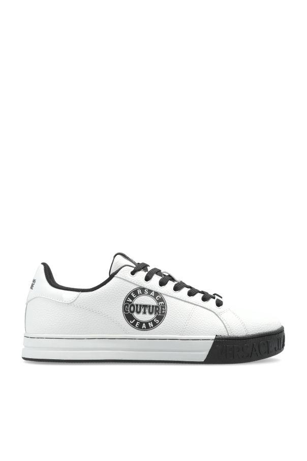 Sports shoes with printed logo od Versace Jeans Couture