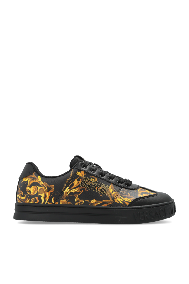 Sports shoes with 'barocco' print od Versace Jeans Couture
