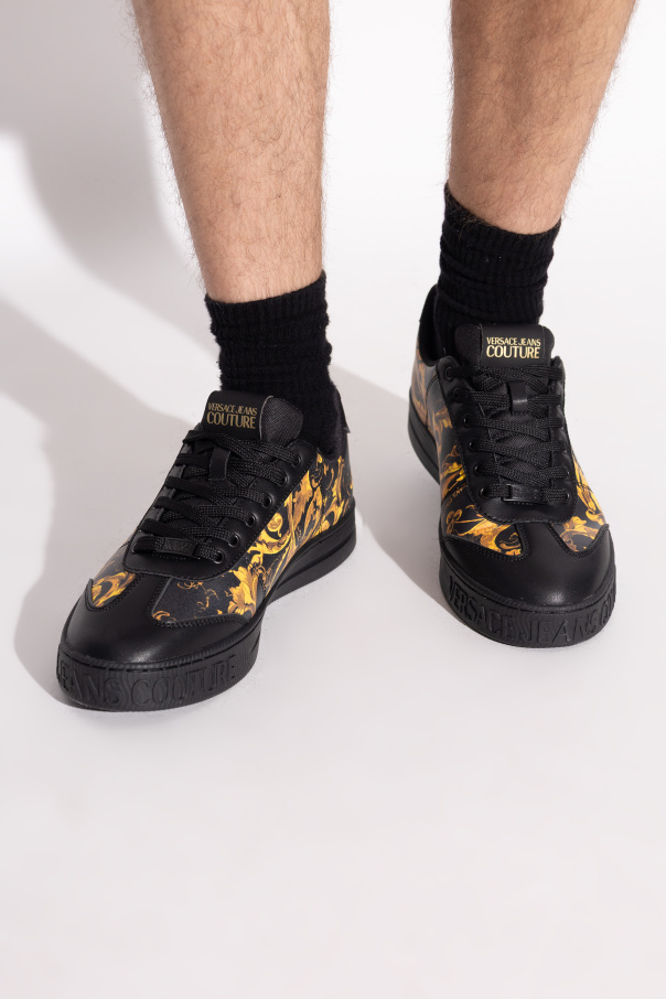 Versace Jeans Couture Sports shoes with 'barocco' print