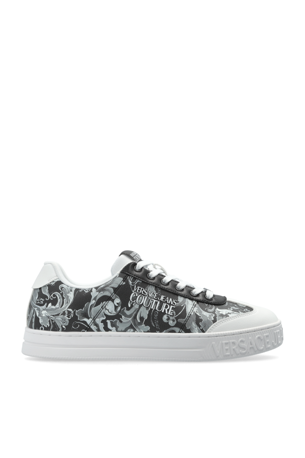 Sports shoes with "barocco" print od Versace Jeans Couture