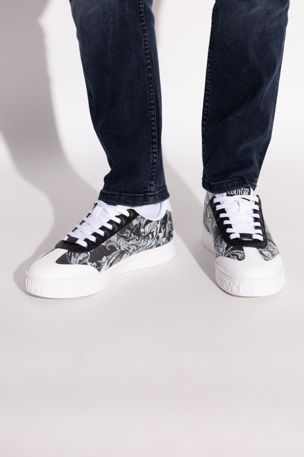 Versace Jeans Couture Sports shoes with "barocco" print