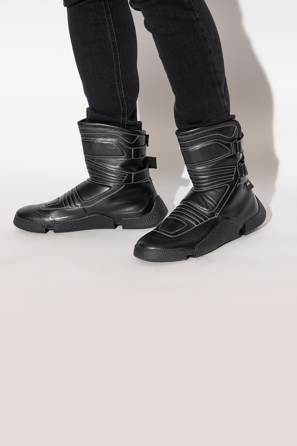 RBRSL knee high boots love moschino ja26073h0bj2100a nero
