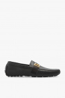 Fendi BROWN Leather moccasins