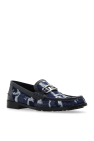 Fendi NAVY BLUE Denim 'loafers' shoes