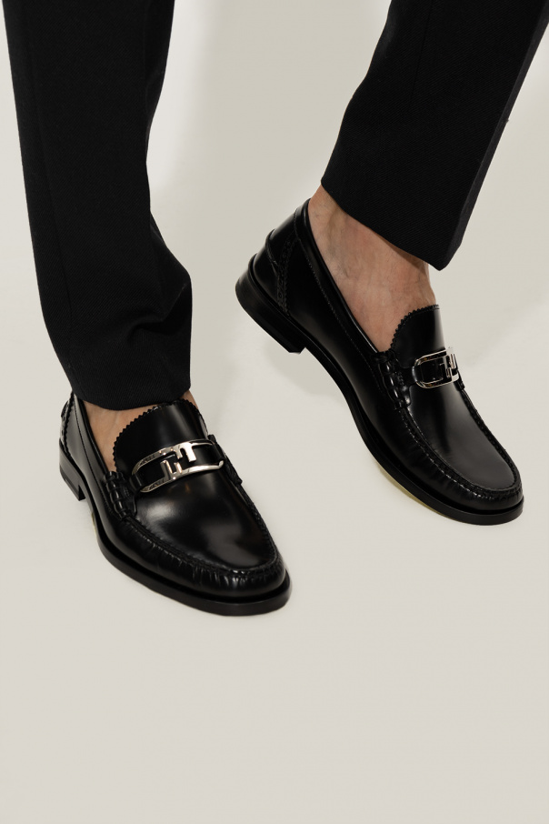 Fendi Leather loafers