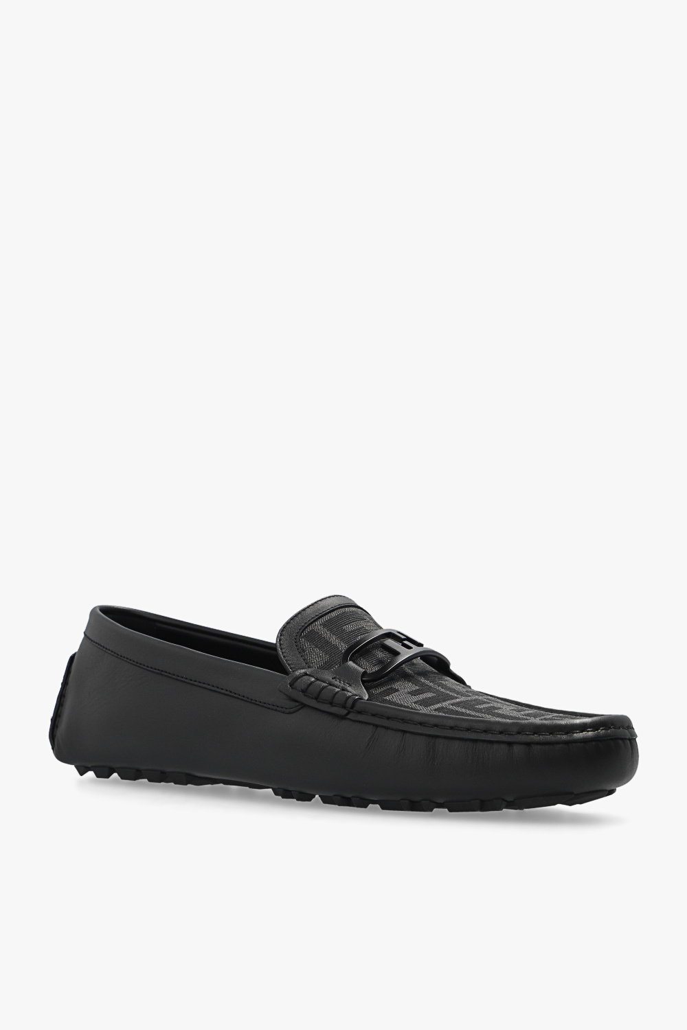 fendi 8BT195 Leather moccasins