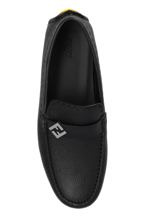 Fendi Leather Loafers