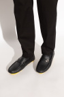 Fendi BLACK Leather Loafers