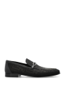 Fendi BLACK Shoes OLock type loafers