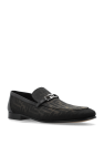 Fendi BLACK Shoes OLock type loafers