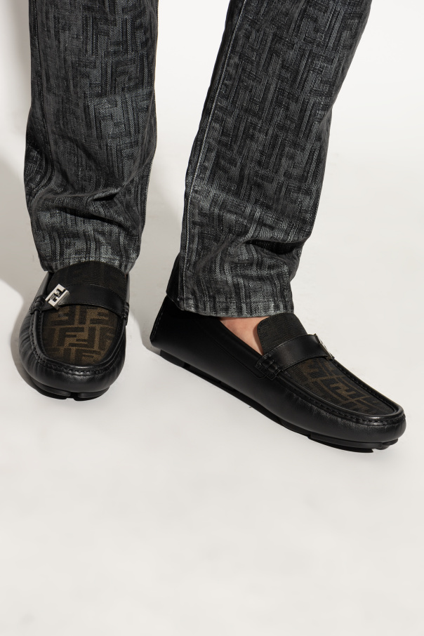 Fendi Leather Loafers