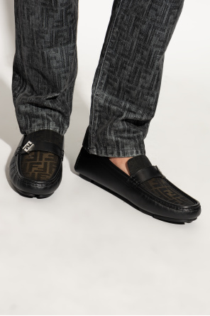 Leather loafers od Fendi