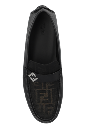 Fendi Leather Loafers