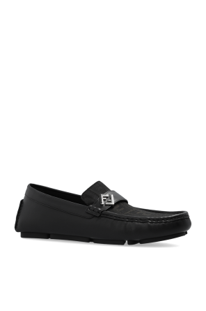 Fendi Leather Loafers