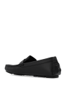 Fendi BLACK Leather Loafers