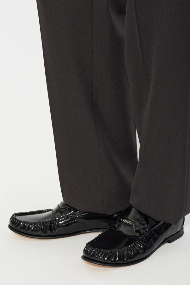 Fendi Kožené topánky typu ‘loafes’