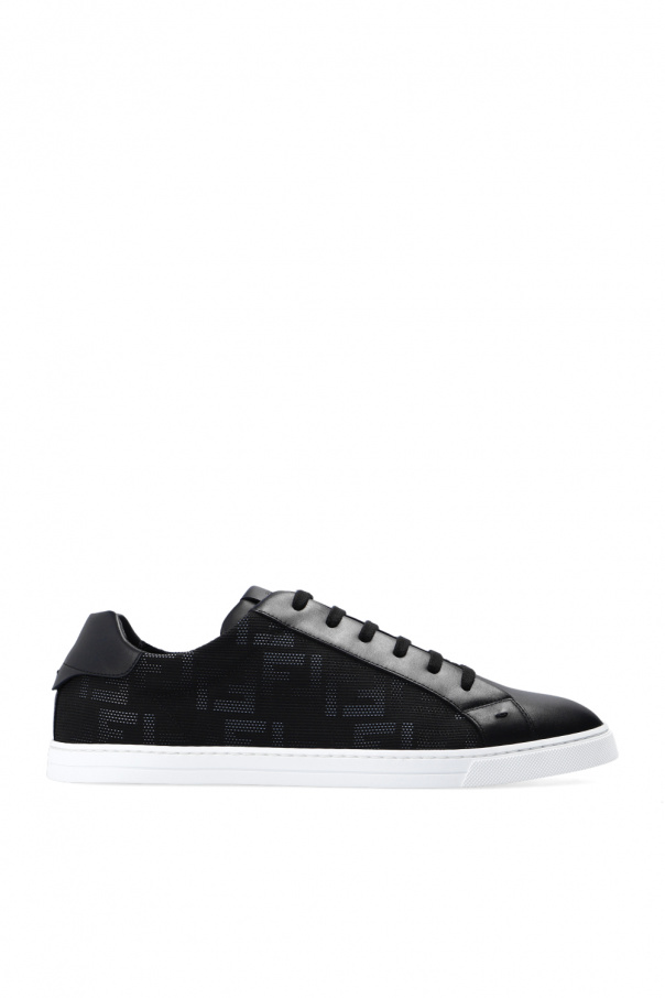 Fendi Fendi Fendi Match lace-up sneakers Nude