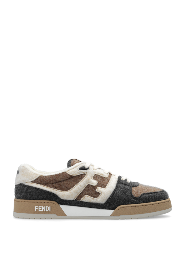 Fendi floral-print ‘Match’ sneakers