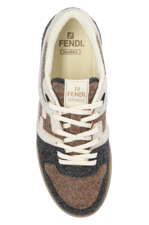 Fendi floral-print ‘Match’ sneakers