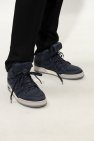 Fendi NAVY BLUE ‘Fendi Match’ high-top sneakers