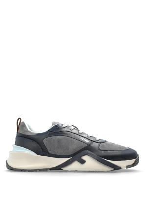 Leather sports shoes