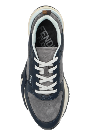 Fendi Skórzane buty sportowe