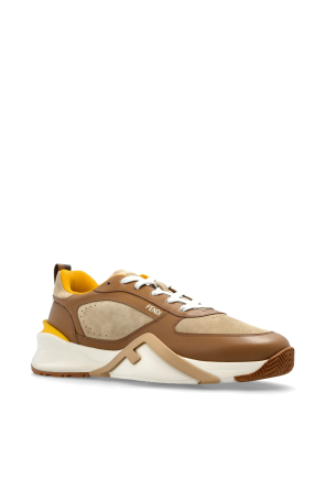 Fendi Skórzane buty sportowe