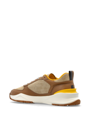 Fendi Skórzane buty sportowe