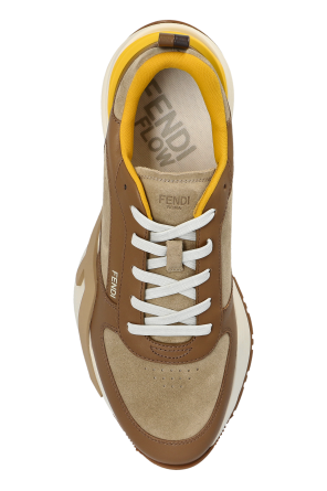Fendi Skórzane buty sportowe