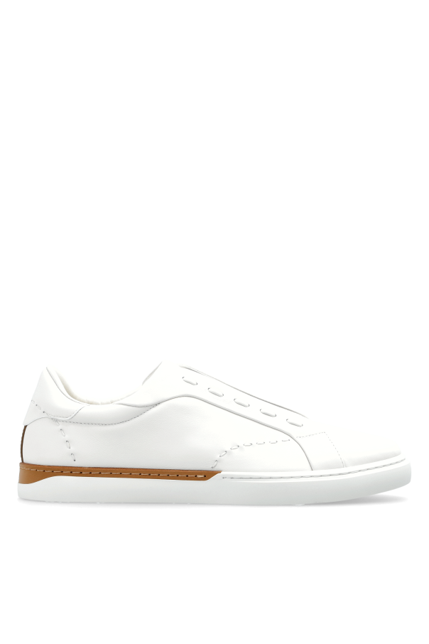 City leather sports shoes od Fendi