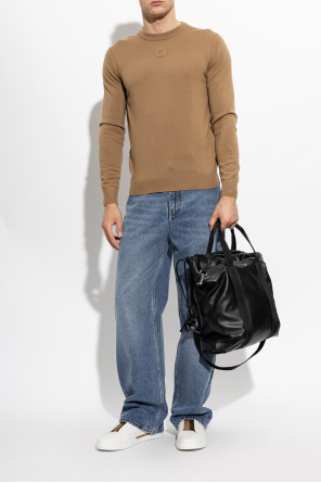 Fendi Skórzane buty sportowe `City`