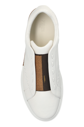 Fendi Skórzane buty sportowe `City`