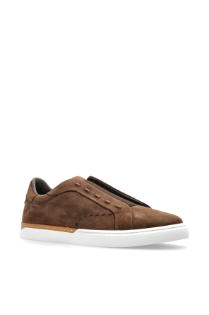 Fendi Zamszowe buty sportowe `City`