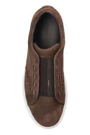 Fendi Zamszowe buty sportowe `City`