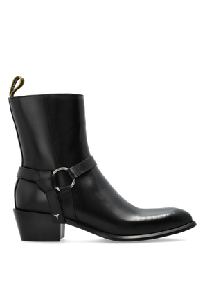 Lederstiefeletten ‘Double O’