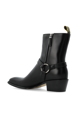 Fendi Lederstiefeletten ‘Double O’