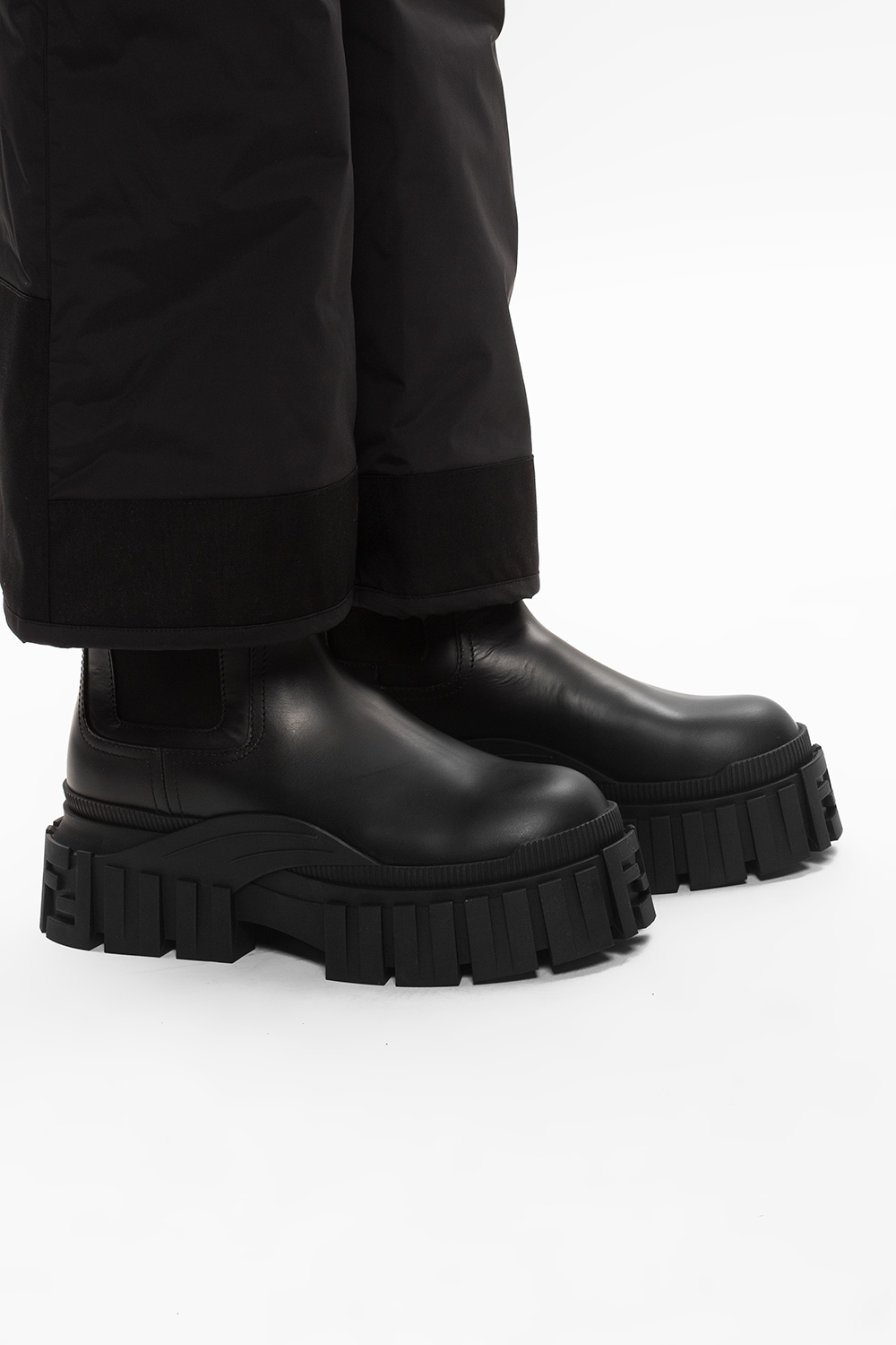 fendi platform boots