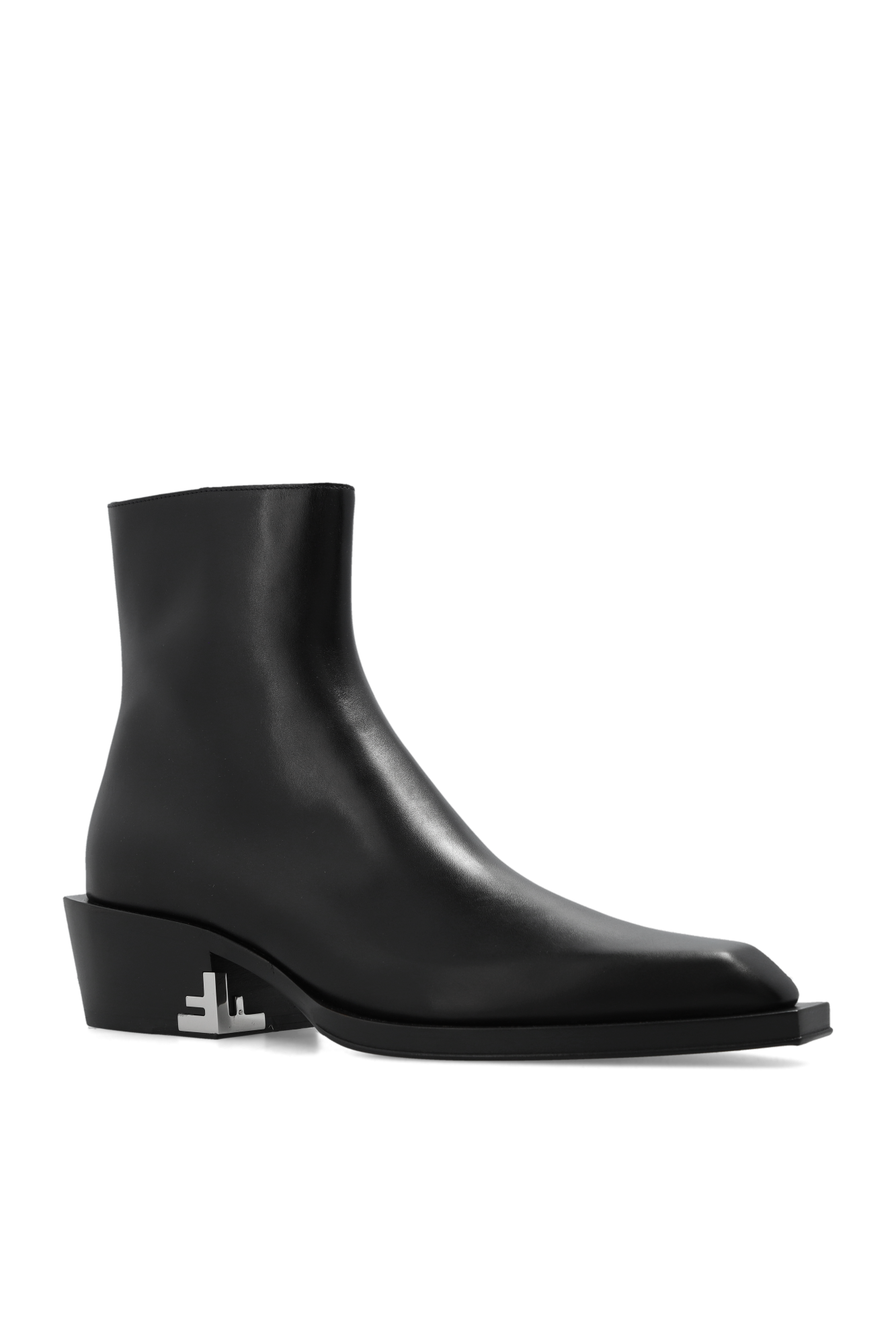fendi cashmere Heeled ankle boots