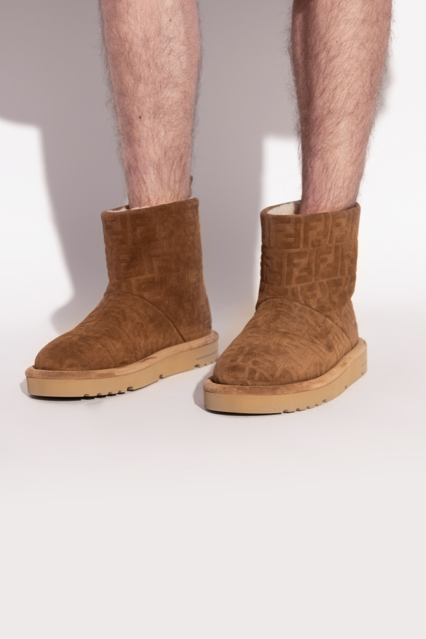 Fendi Suede snow boots