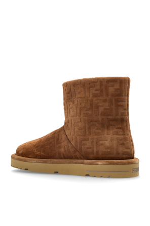 Fendi Suede snow boots