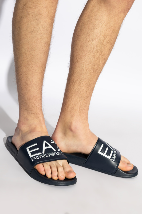 EA7 Emporio Armani Gummischlappen mit Logo