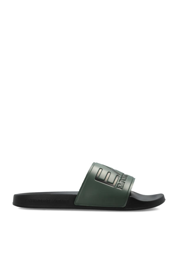 Rubber flip-flops with logo od EA7 Emporio Armani