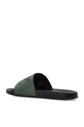 EA7 Emporio Armani Rubber flip-flops with logo