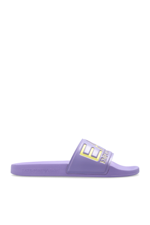 Rubber flip-flops with logo